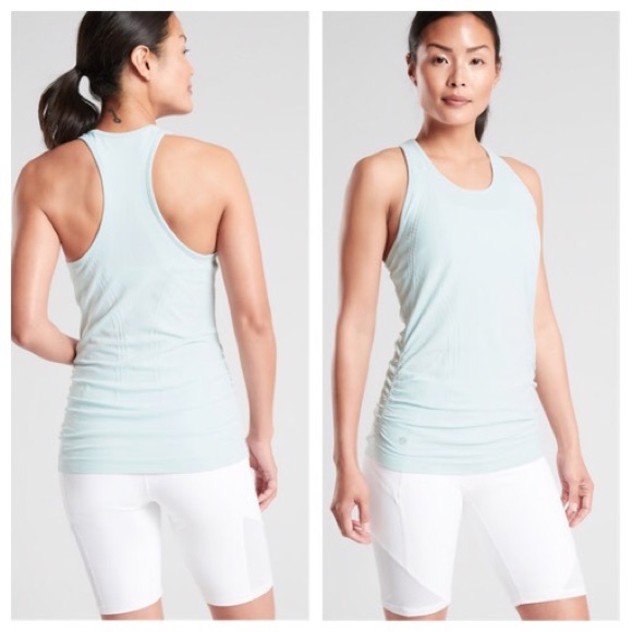 Athleta Tops - Athleta Speedlight Ethereal blue tank top